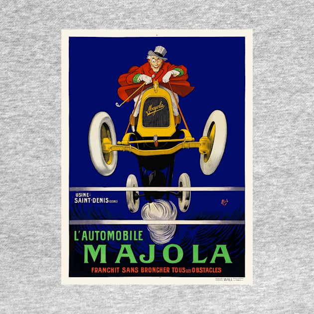 L'Automobile Majola France Vintage Poster 1929 by vintagetreasure